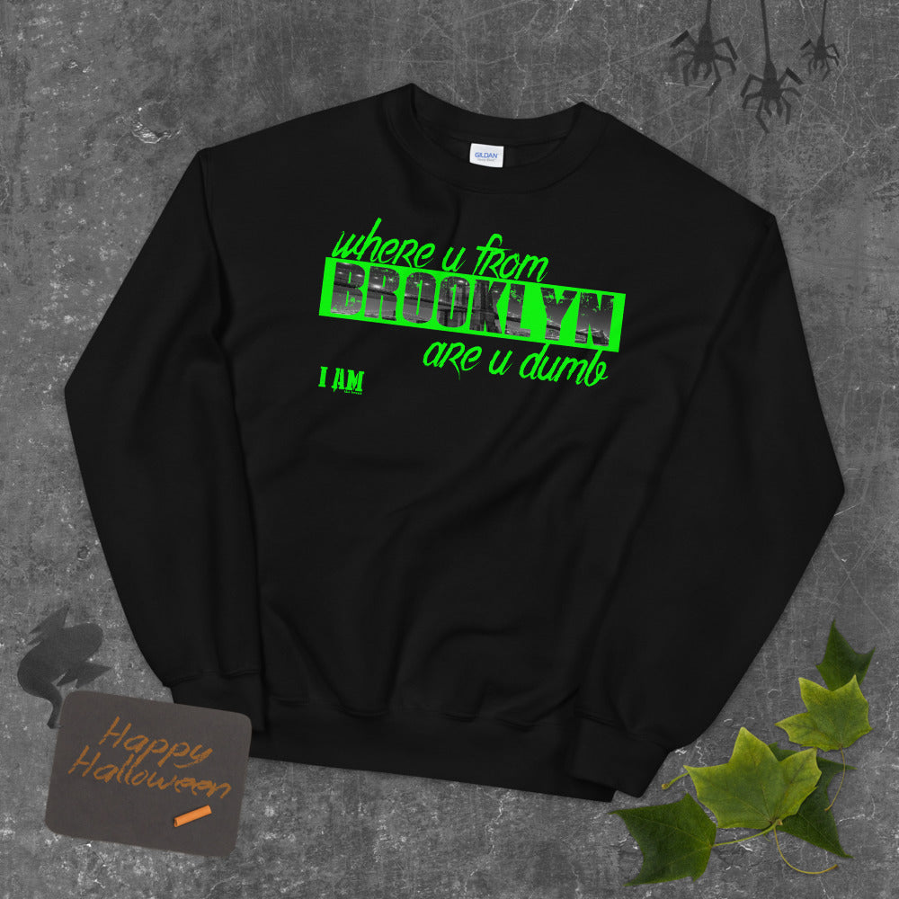 Are you dumb Unisex Sweatshirt