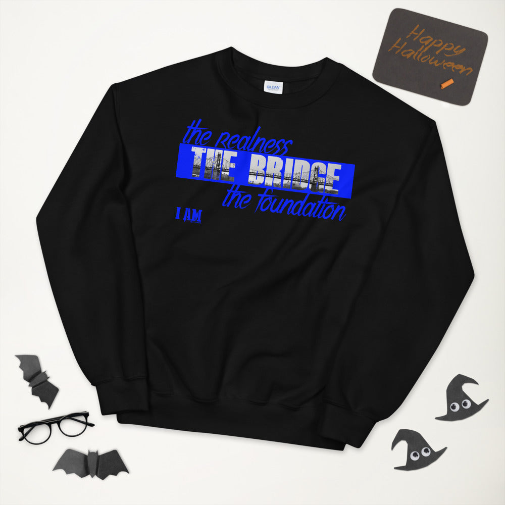 Blue QueensBridge Unisex Sweatshirt