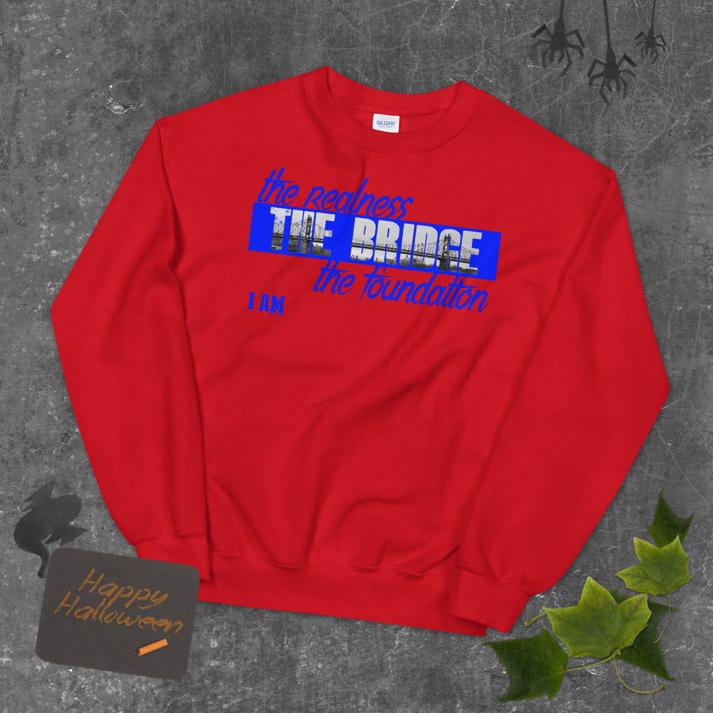 Blue QueensBridge Unisex Sweatshirt