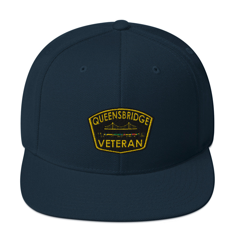 Qb. Vet Snapback Hat