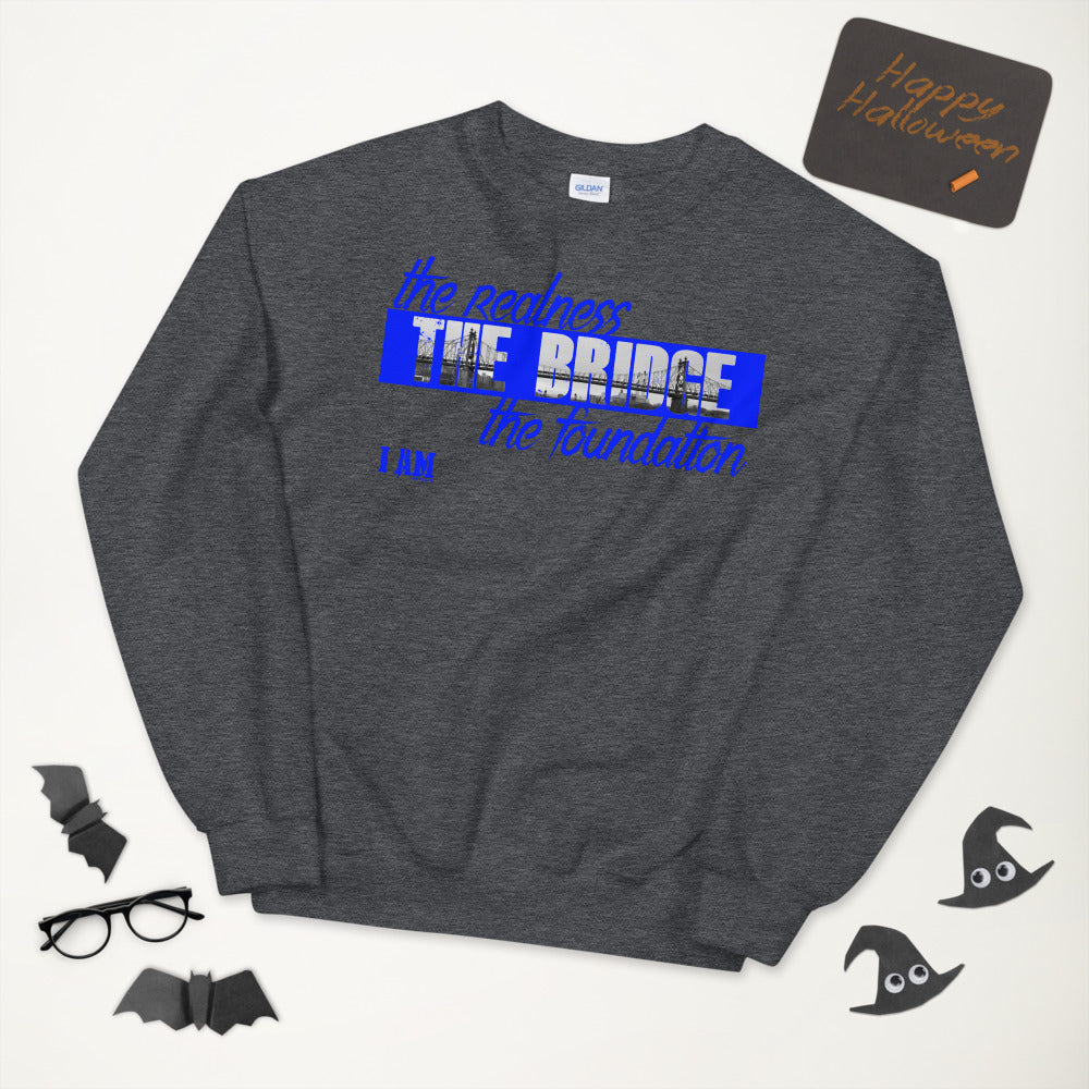 Blue QueensBridge Unisex Sweatshirt