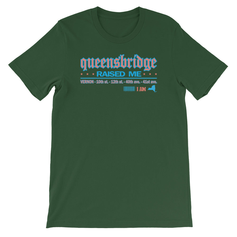 QB raised me Lb\pShort-Sleeve Unisex T-Shirt