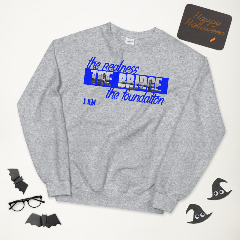 Blue QueensBridge Unisex Sweatshirt