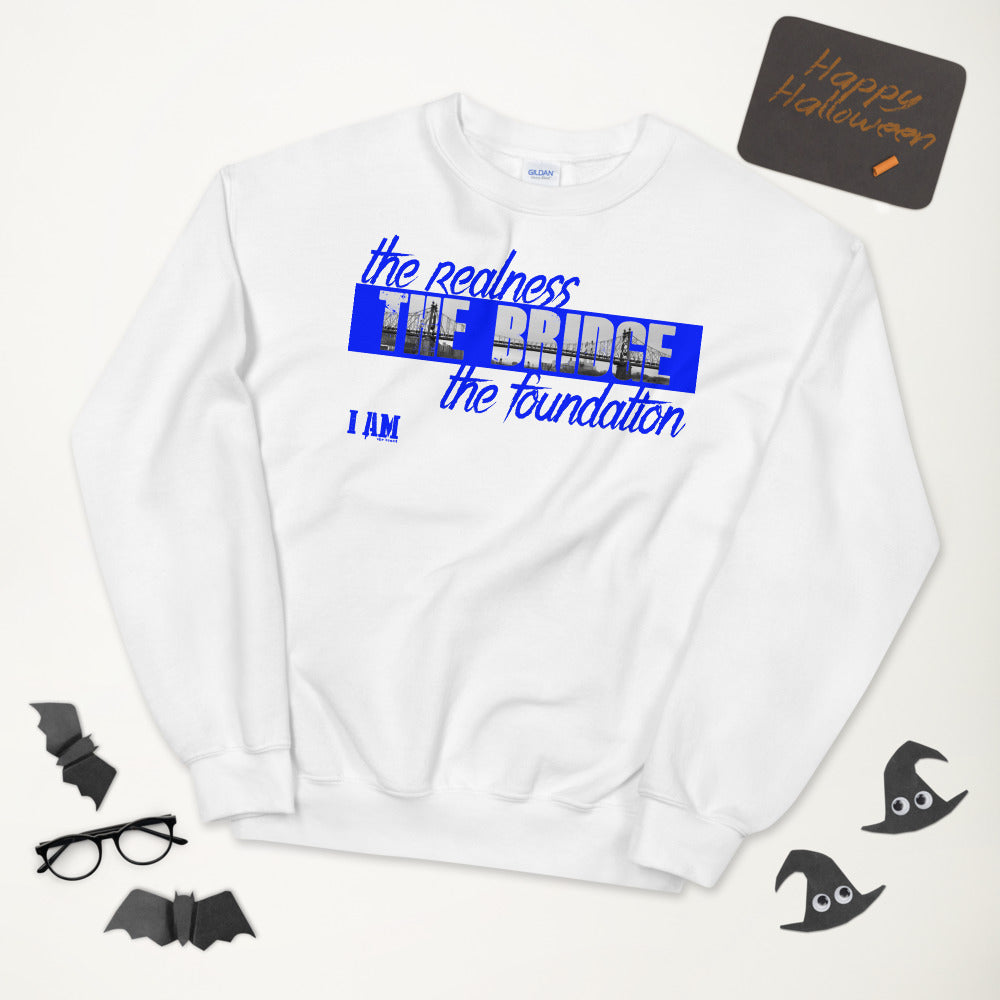 Blue QueensBridge Unisex Sweatshirt
