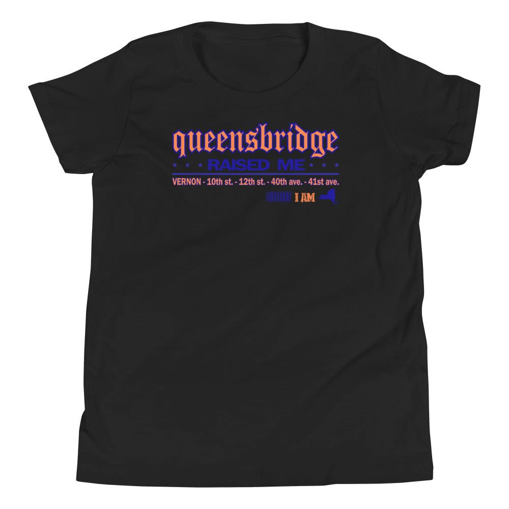 Qb Raised me Youth Short Sleeve T-Shirt