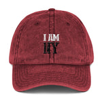 I Am NY Vintage Cotton Twill Cap