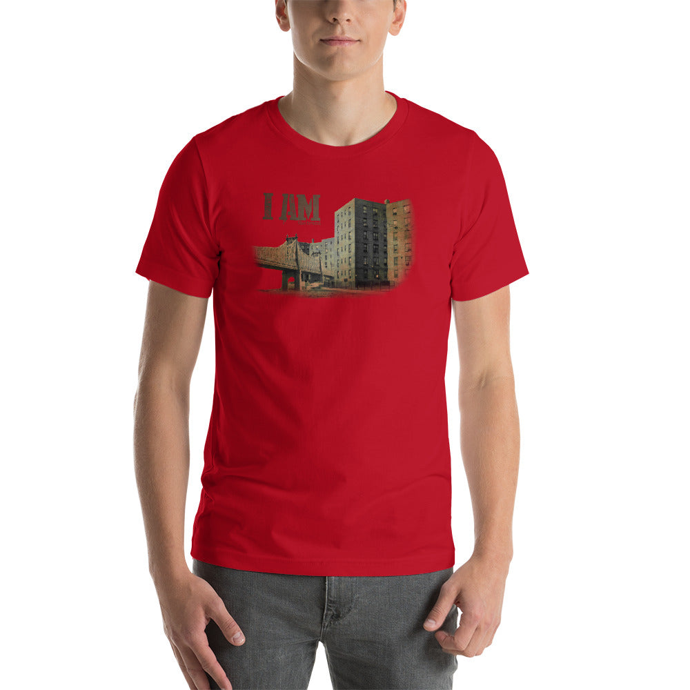 I am Queensbridge Short-Sleeve Unisex T-Shirt