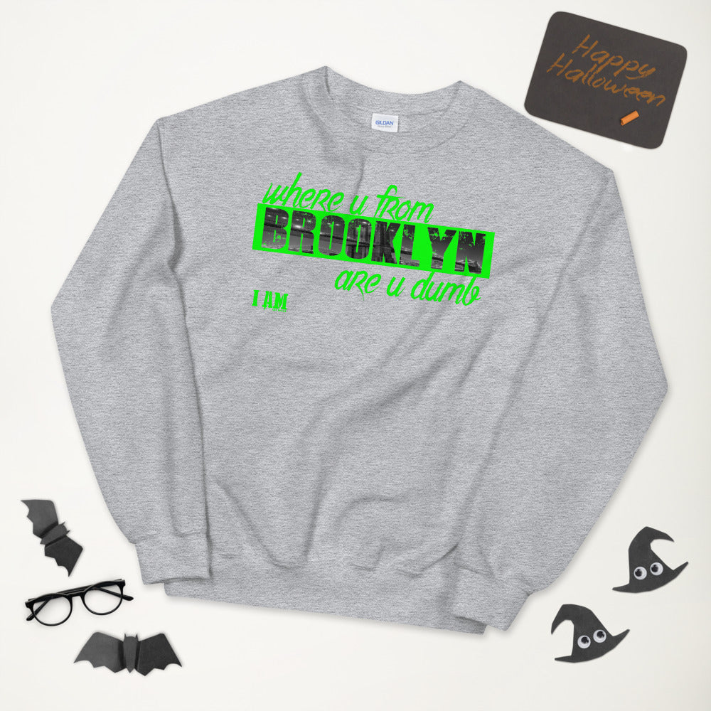 Are you dumb Unisex Sweatshirt