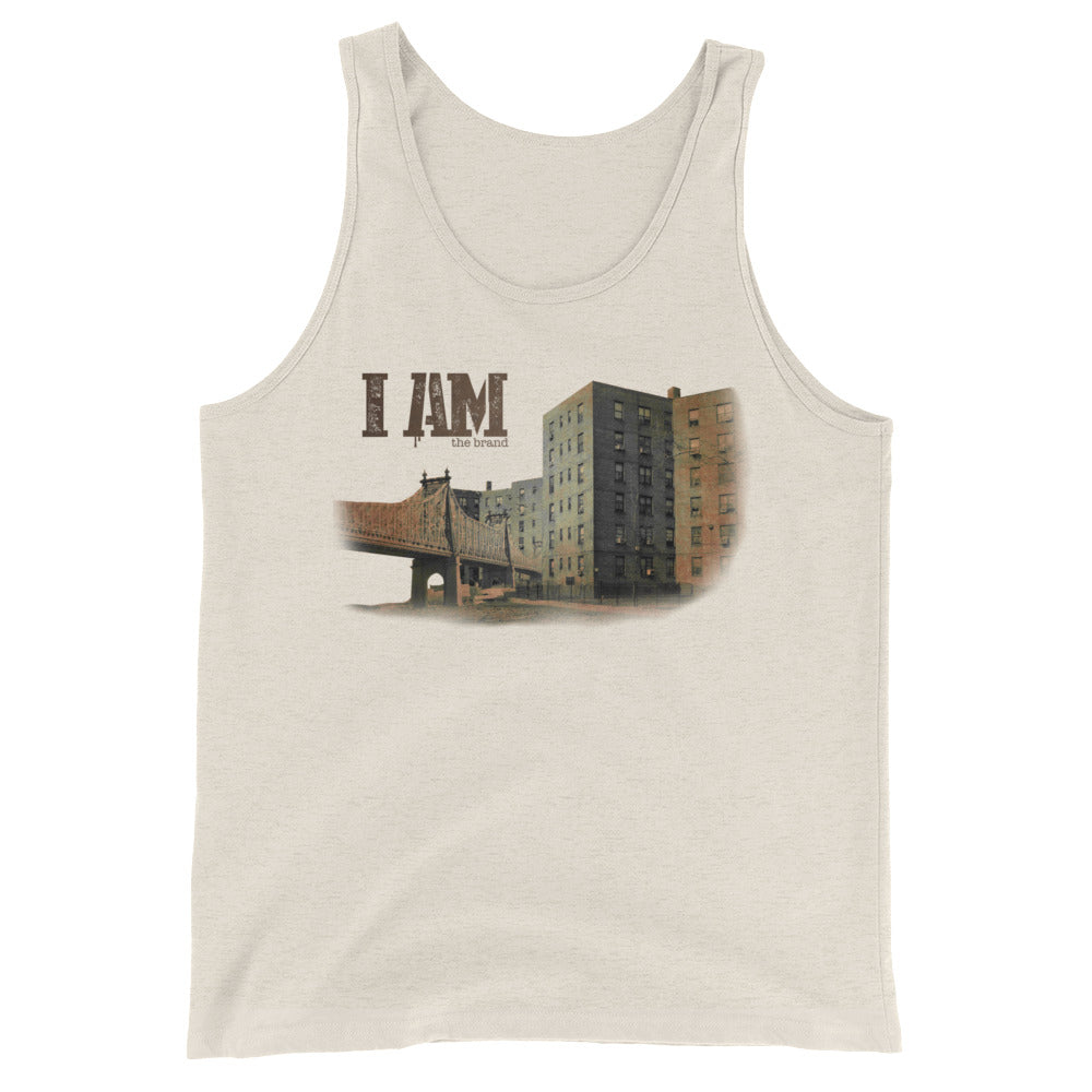I am Queensbridge Unisex  Tank Top