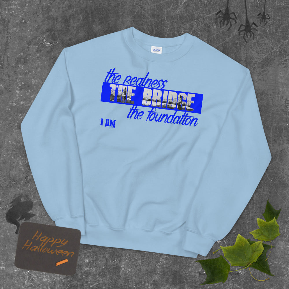 Blue QueensBridge Unisex Sweatshirt