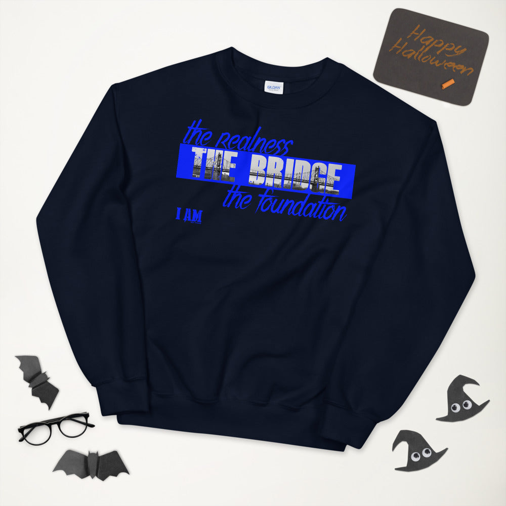 Blue QueensBridge Unisex Sweatshirt