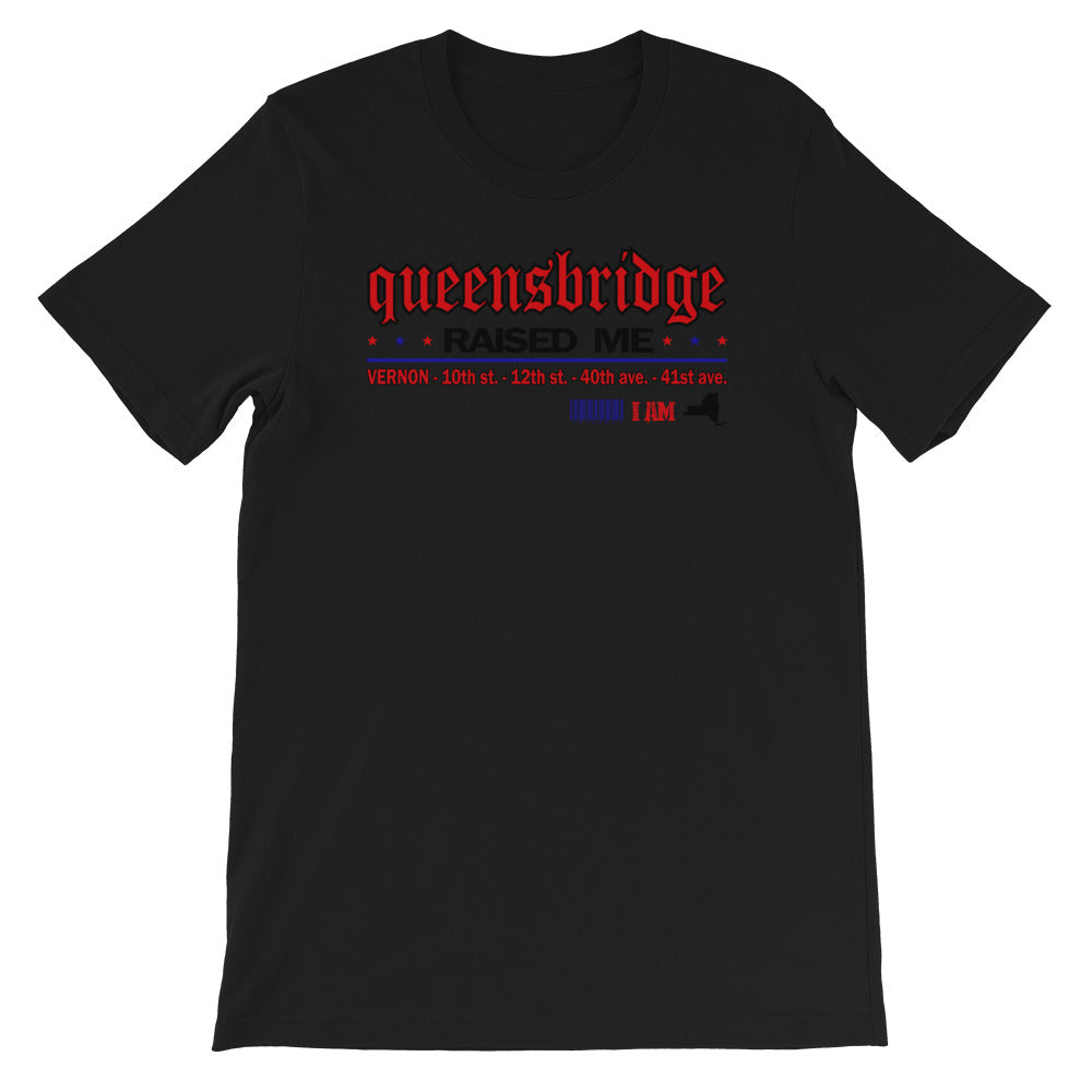 QB raised me (r/b) Short-Sleeve Unisex T-Shirt