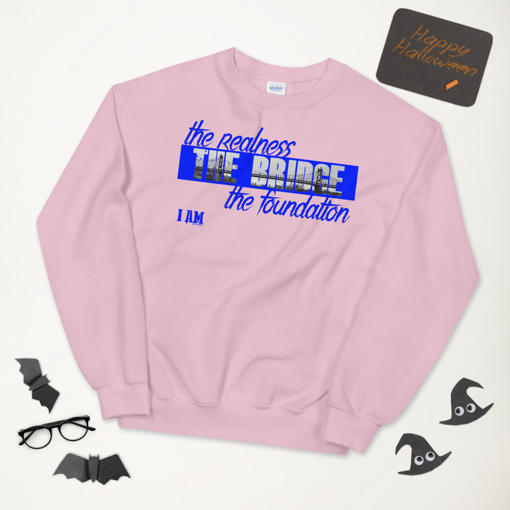Blue QueensBridge Unisex Sweatshirt
