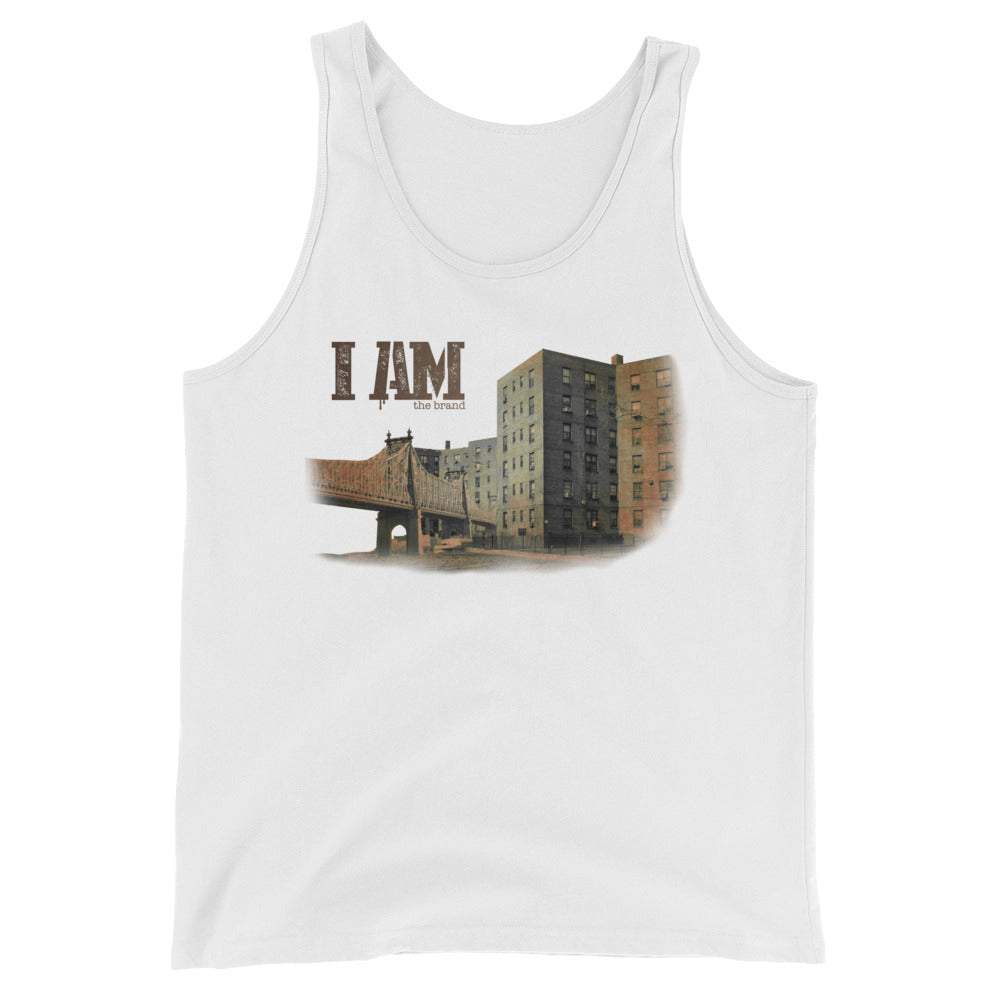 I am Queensbridge Unisex  Tank Top