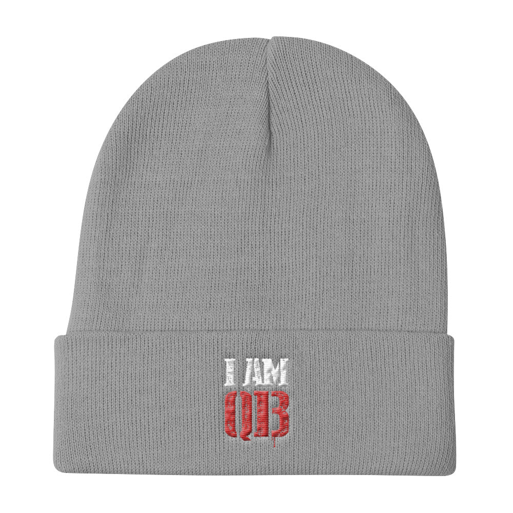I Am Qb Knit Beanie