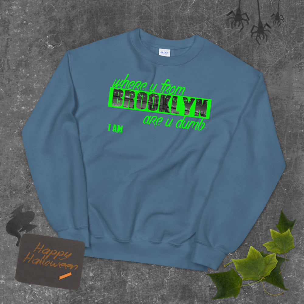 Are you dumb Unisex Sweatshirt