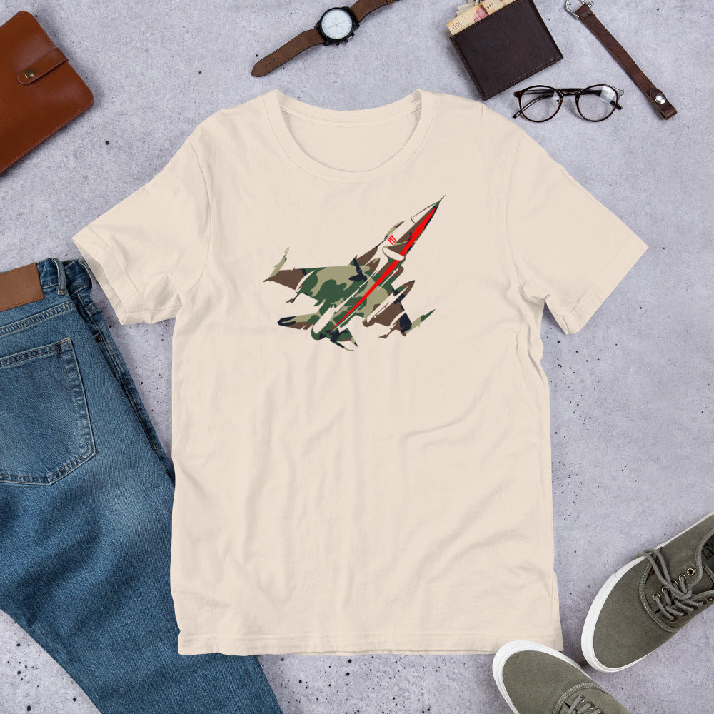 PCF Camouflage Bella + Canvas 3001 Unisex Short Sleeve Jersey T-Shirt with Tear Away Label