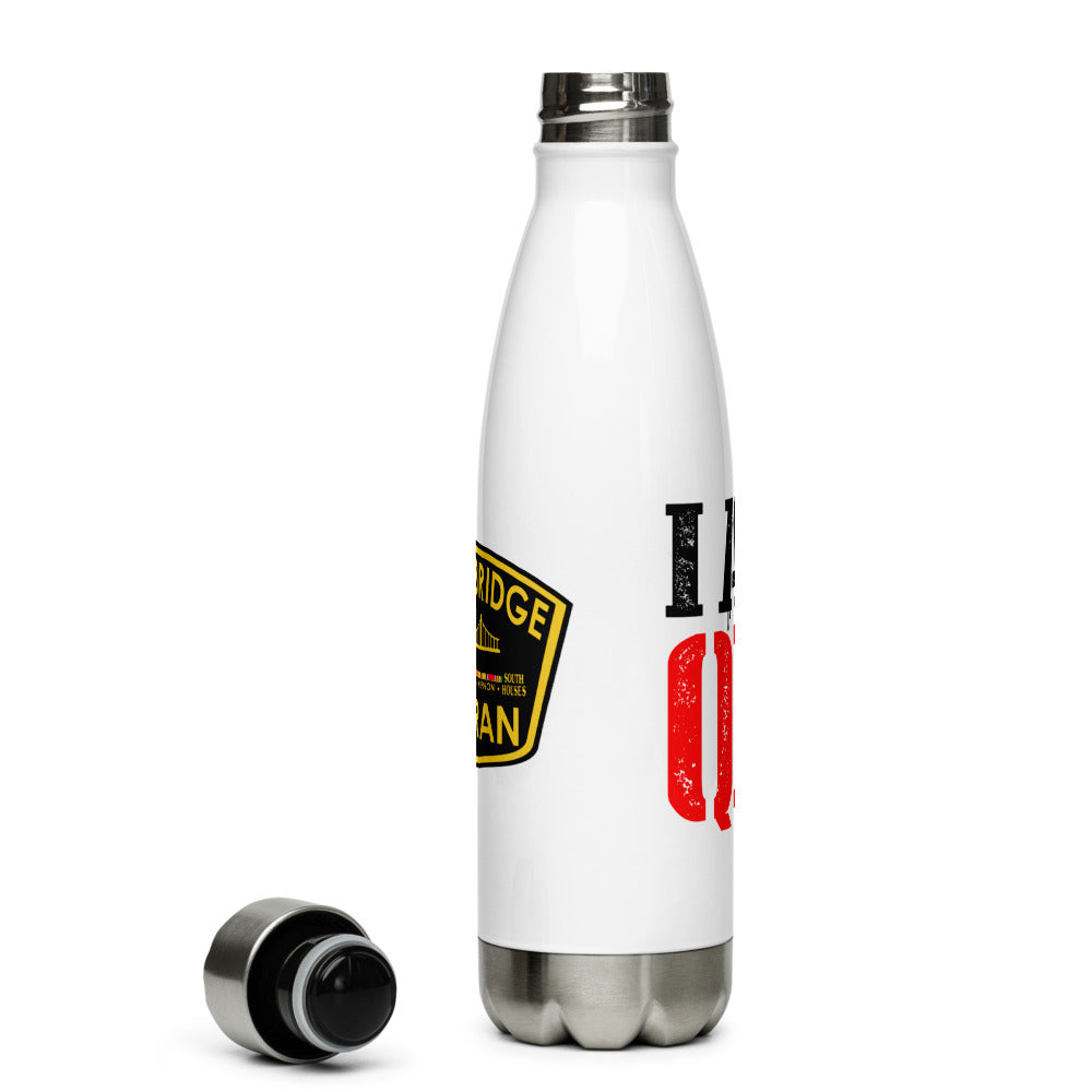 I Am QB Vet Stainless Steel Water Bottle