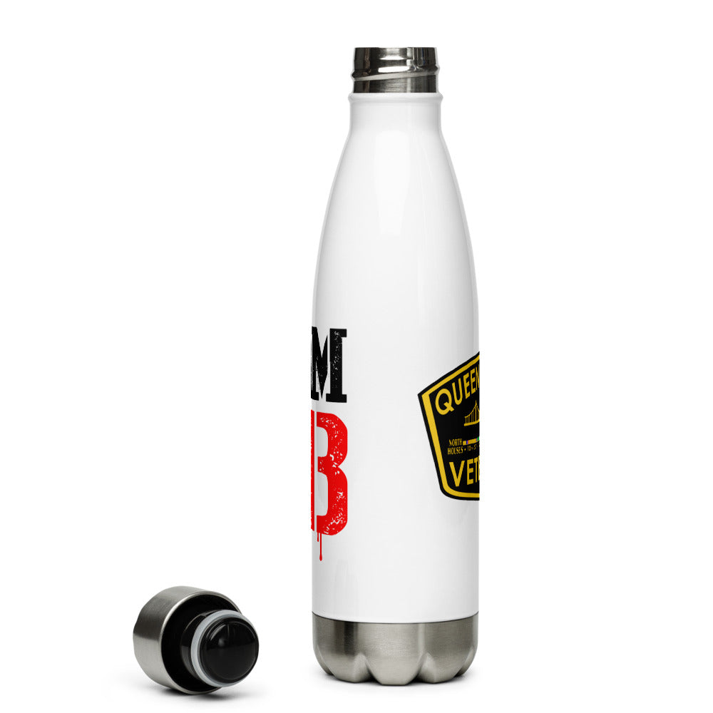 I Am QB Vet Stainless Steel Water Bottle