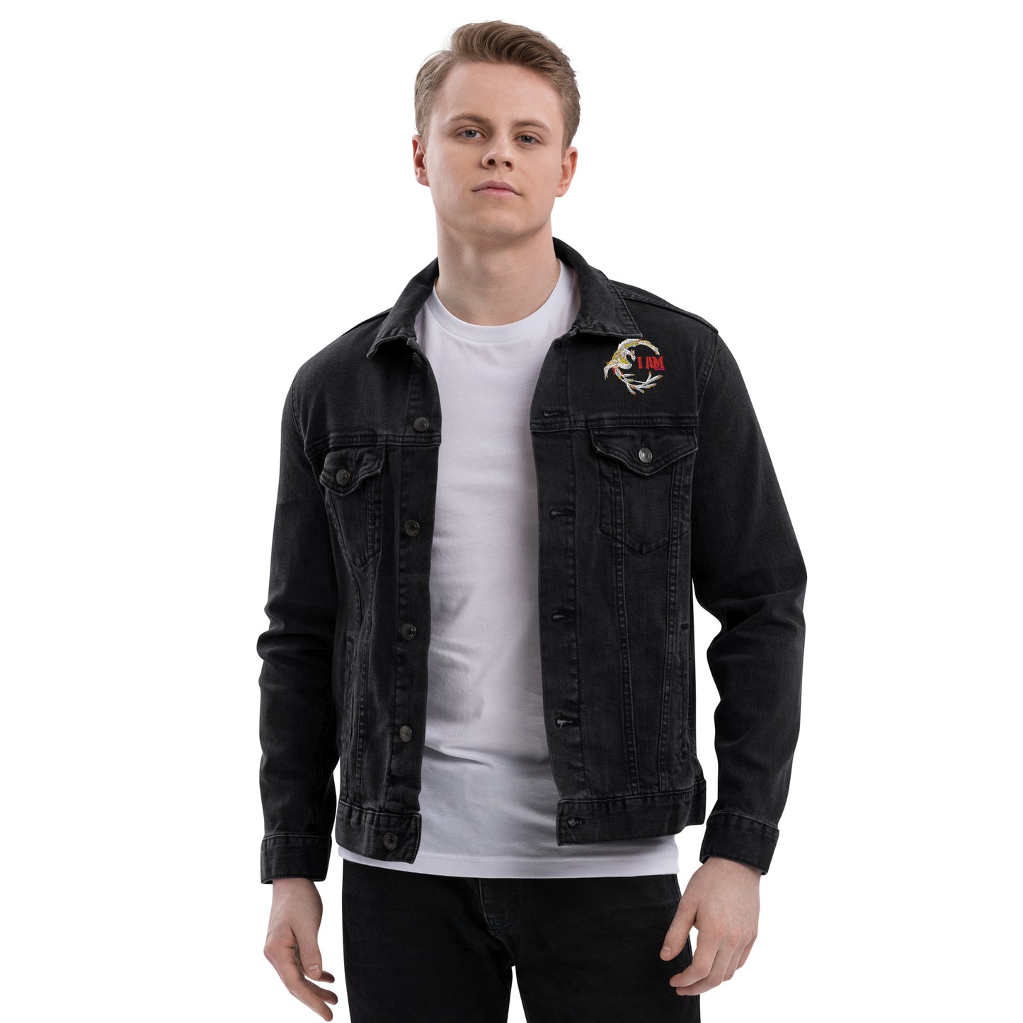 I Am The Brand Unisex denim jacket