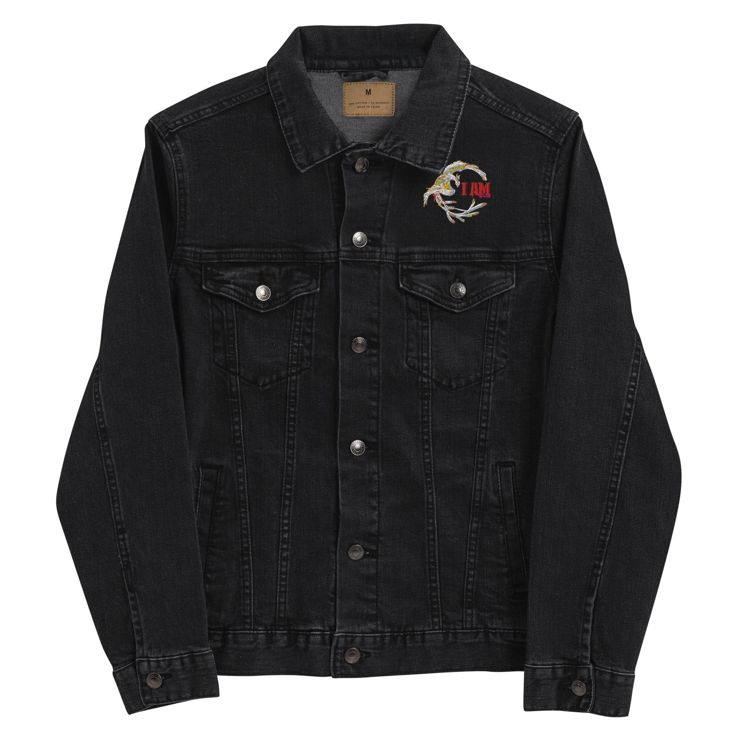 I Am The Brand Unisex denim jacket