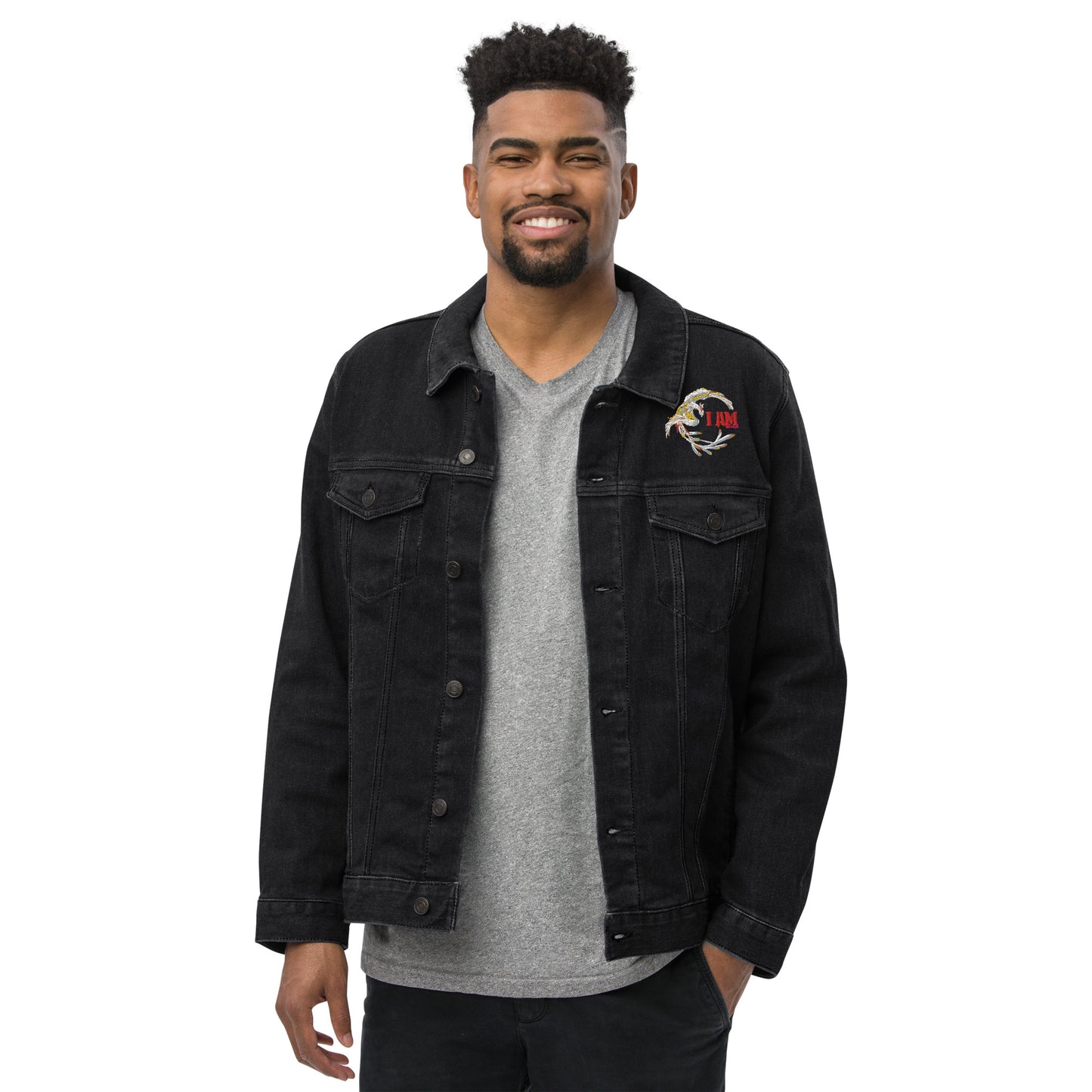 I Am The Brand Unisex denim jacket