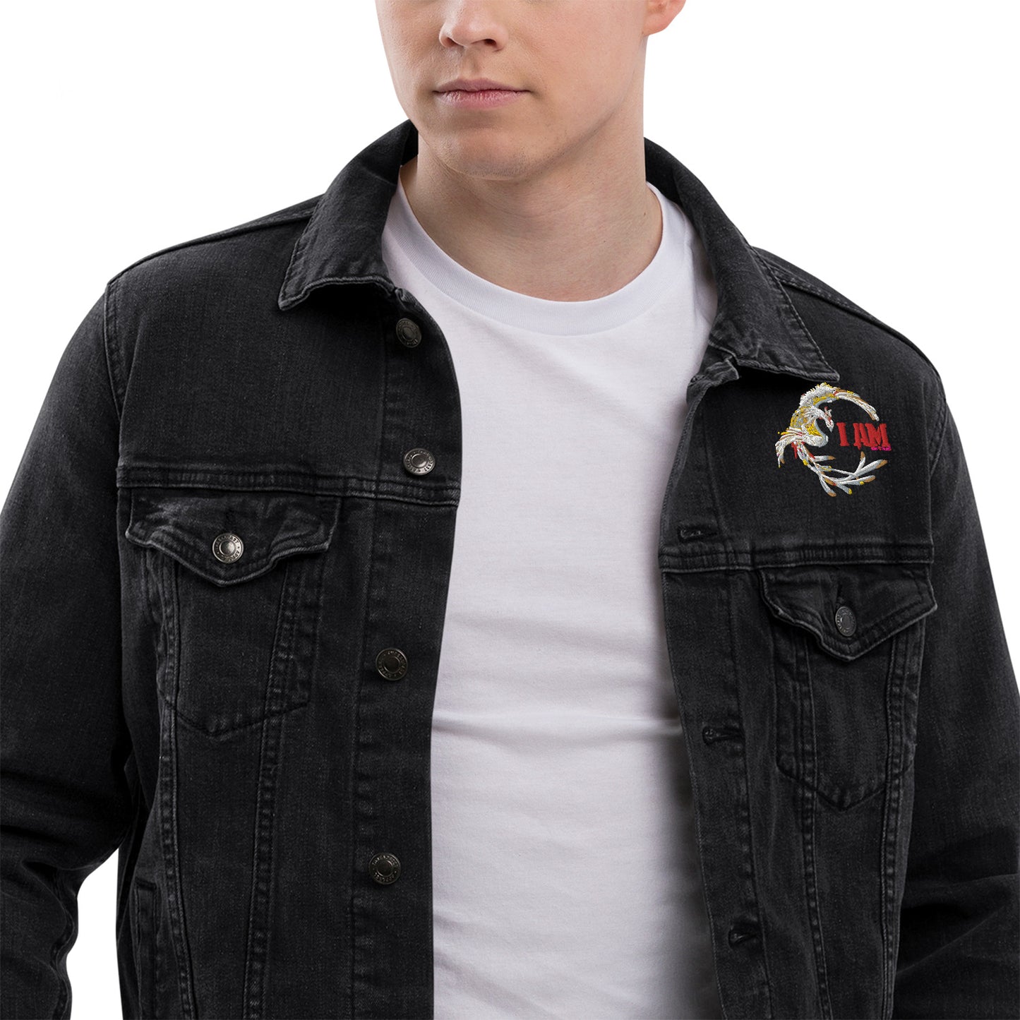 I Am The Brand Unisex denim jacket