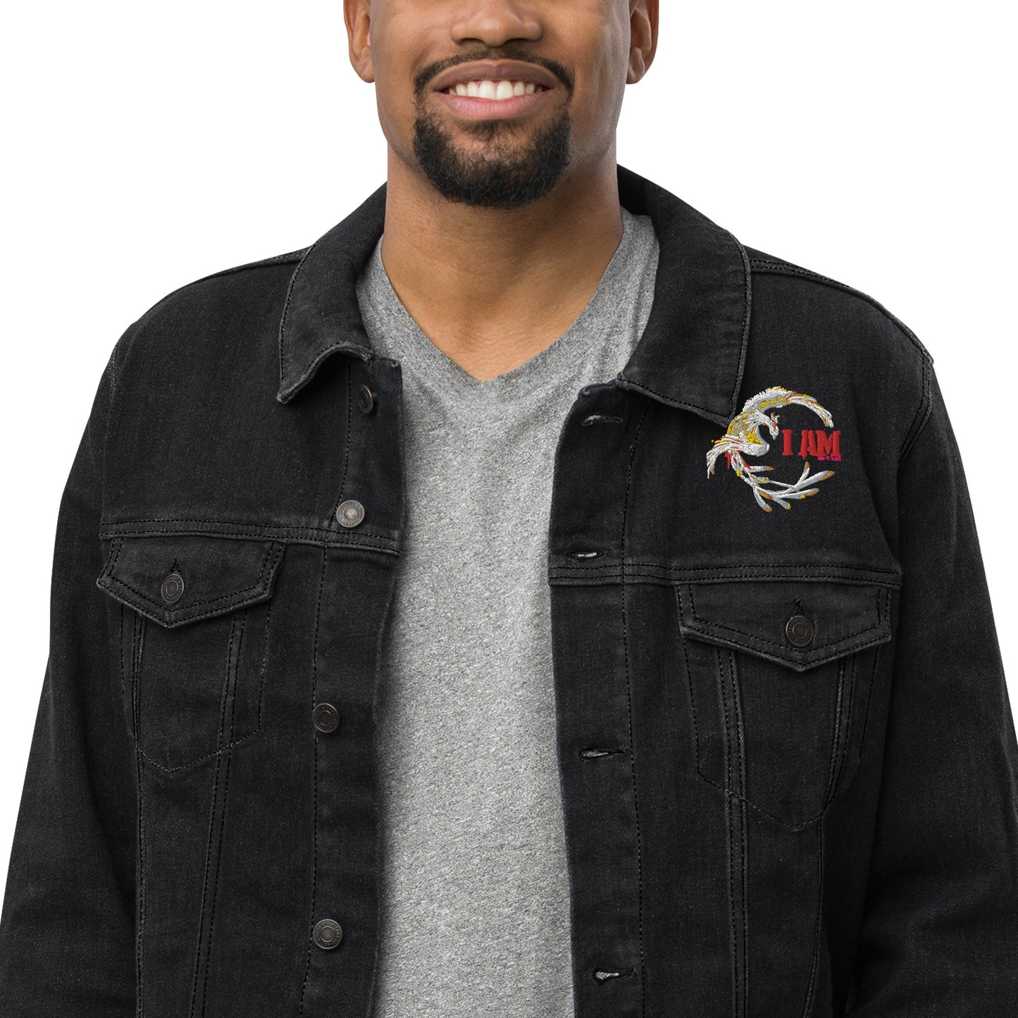 I Am The Brand Unisex denim jacket