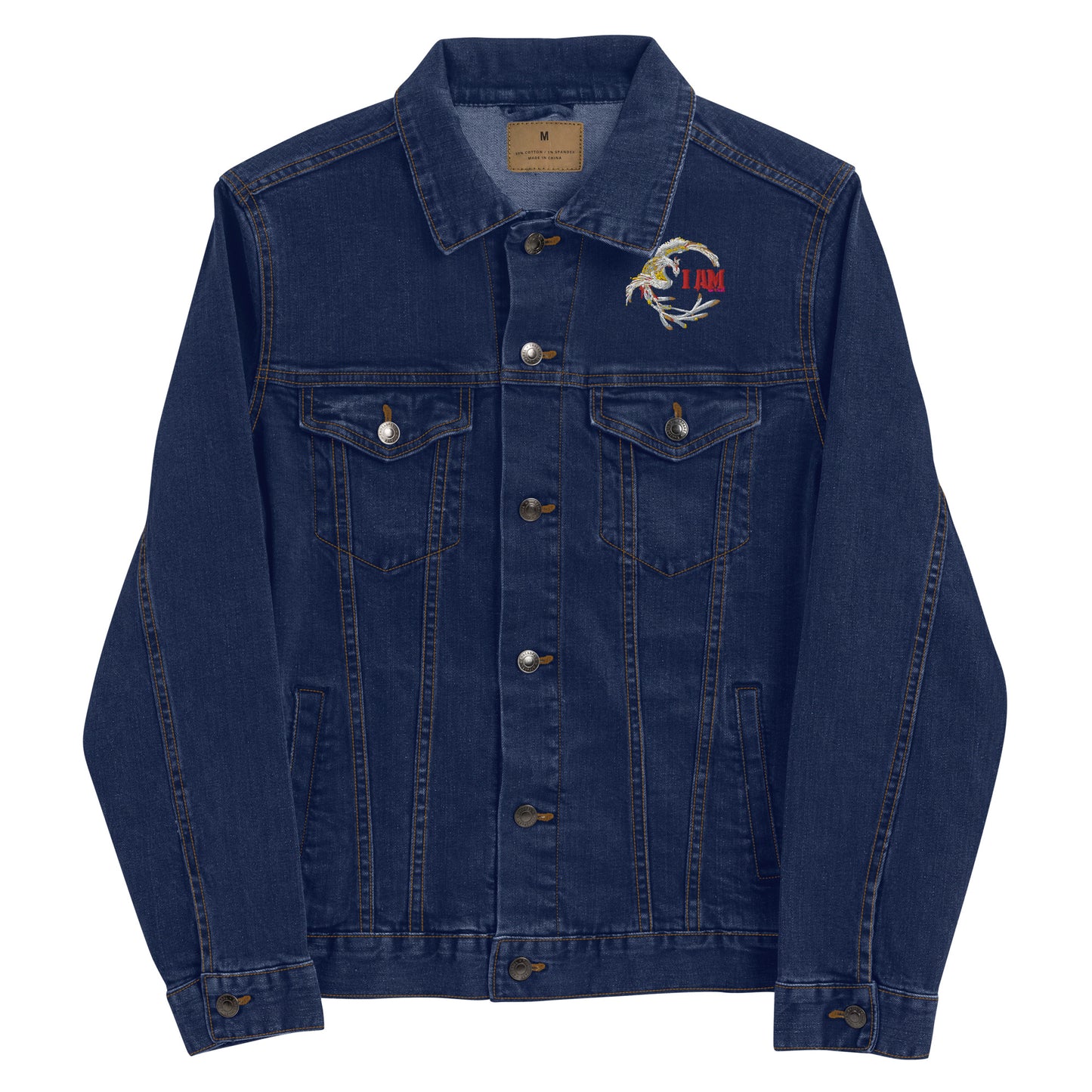 I Am The Brand Unisex denim jacket