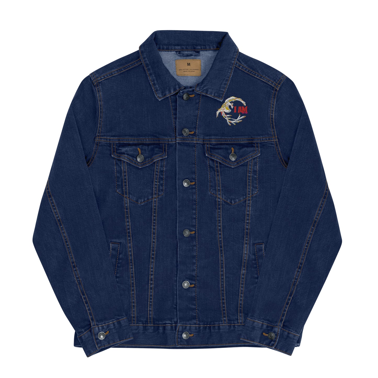I Am The Brand Unisex denim jacket