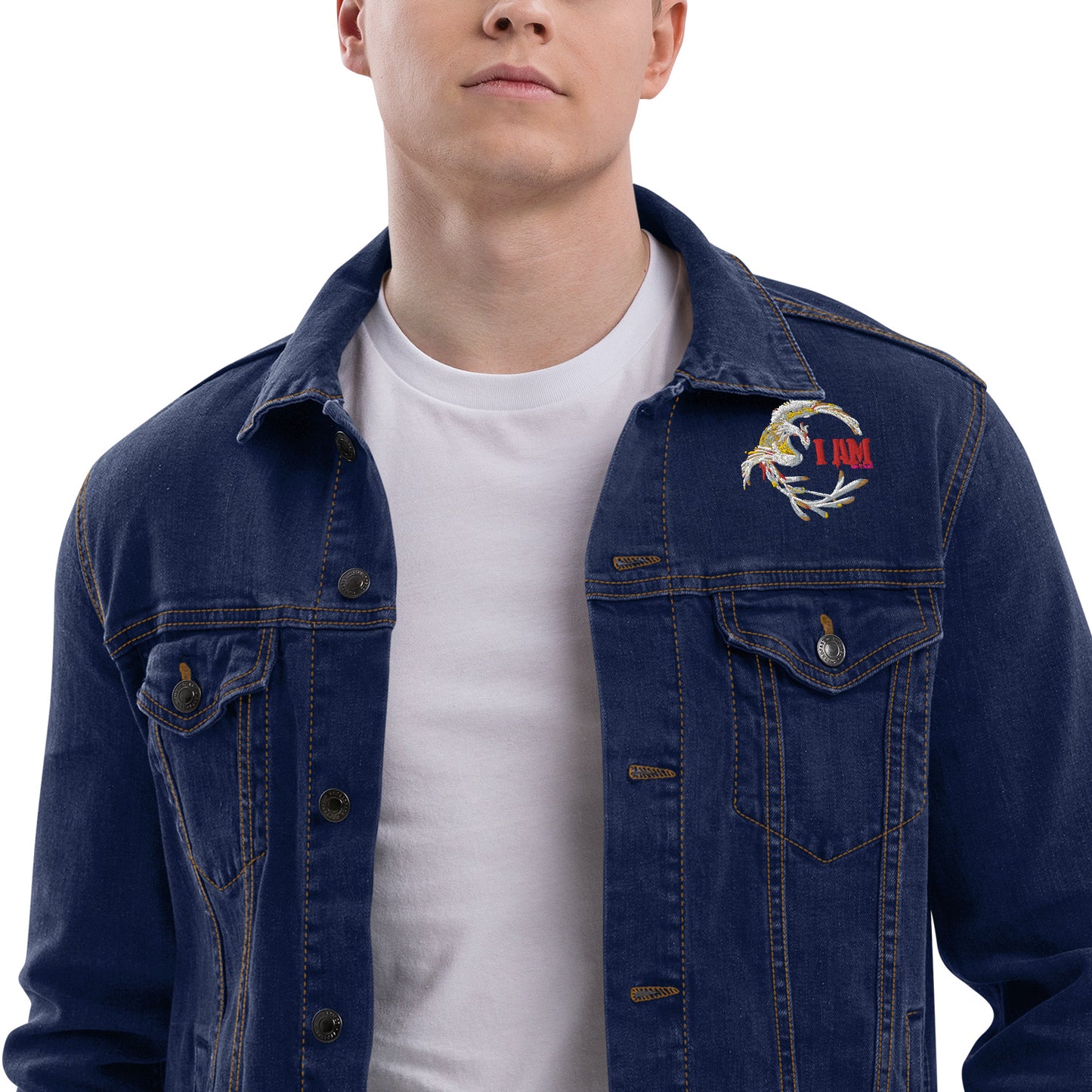 I Am The Brand Unisex denim jacket