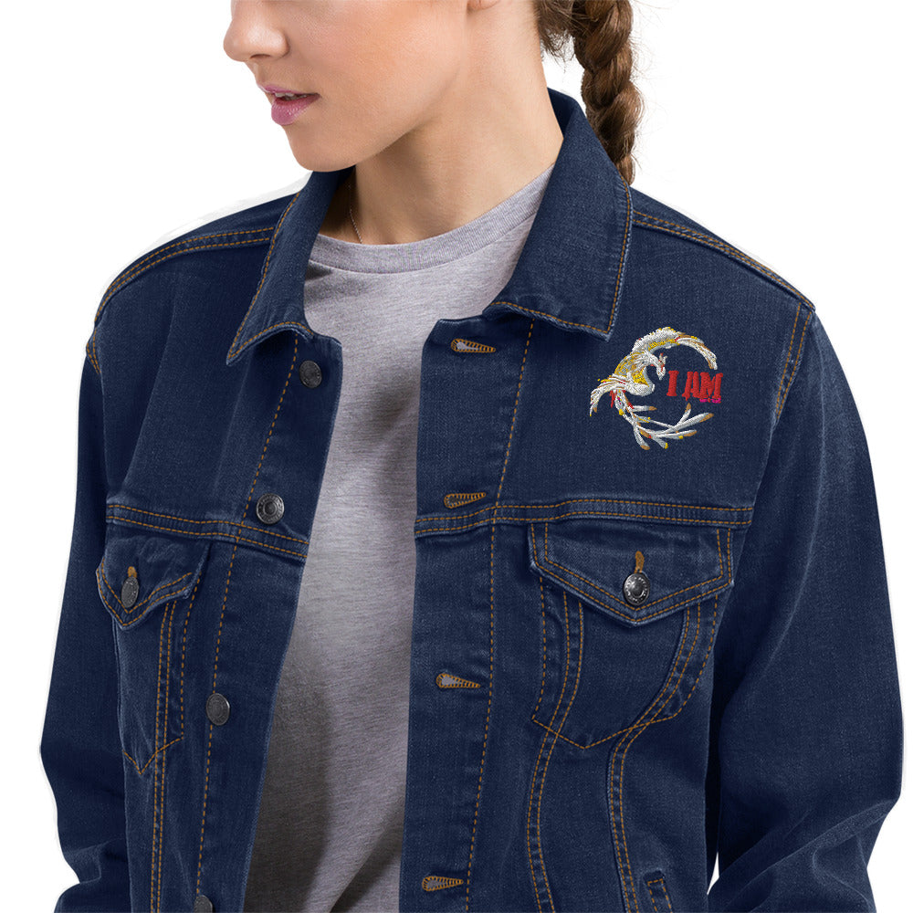 I Am The Brand Unisex denim jacket