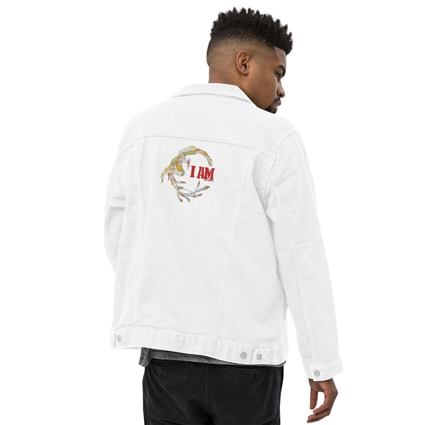 I Am The Brand Unisex denim jacket