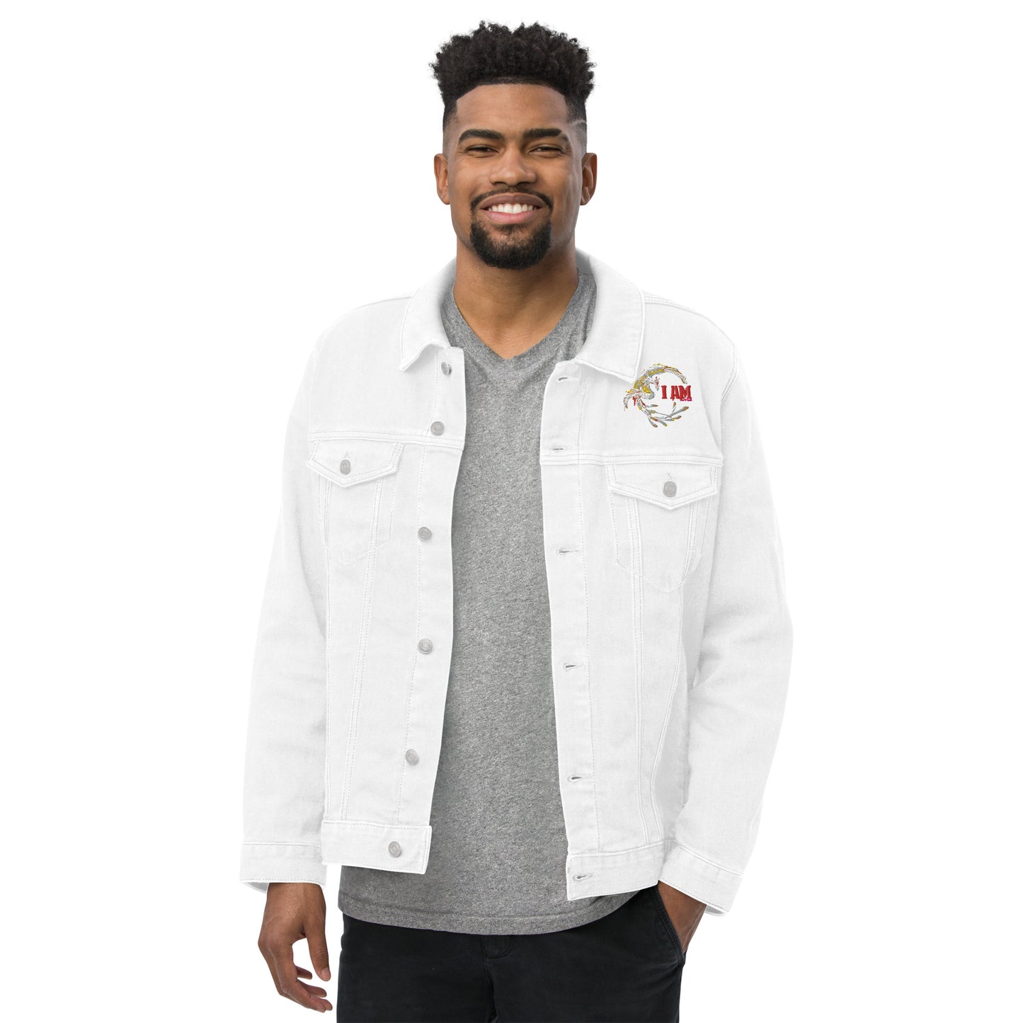 I Am The Brand Unisex denim jacket