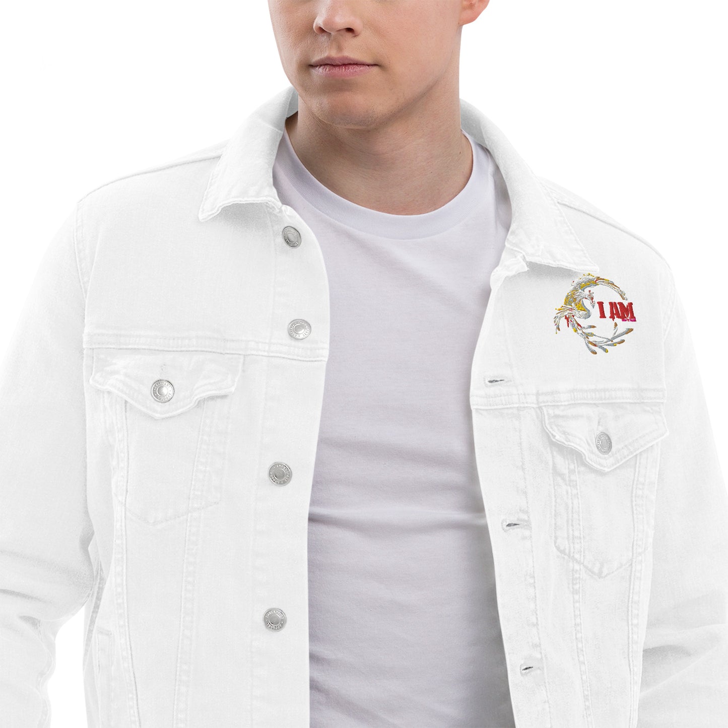 I Am The Brand Unisex denim jacket