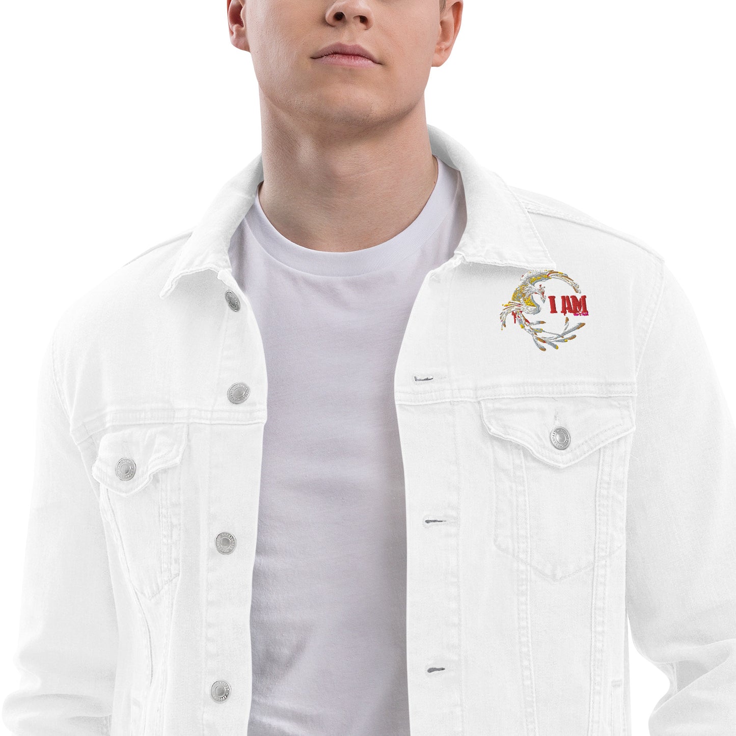 I Am The Brand Unisex denim jacket