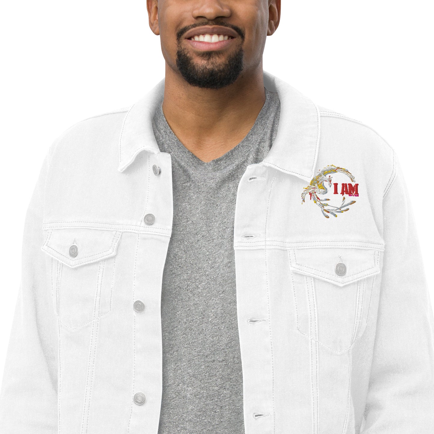 I Am The Brand Unisex denim jacket