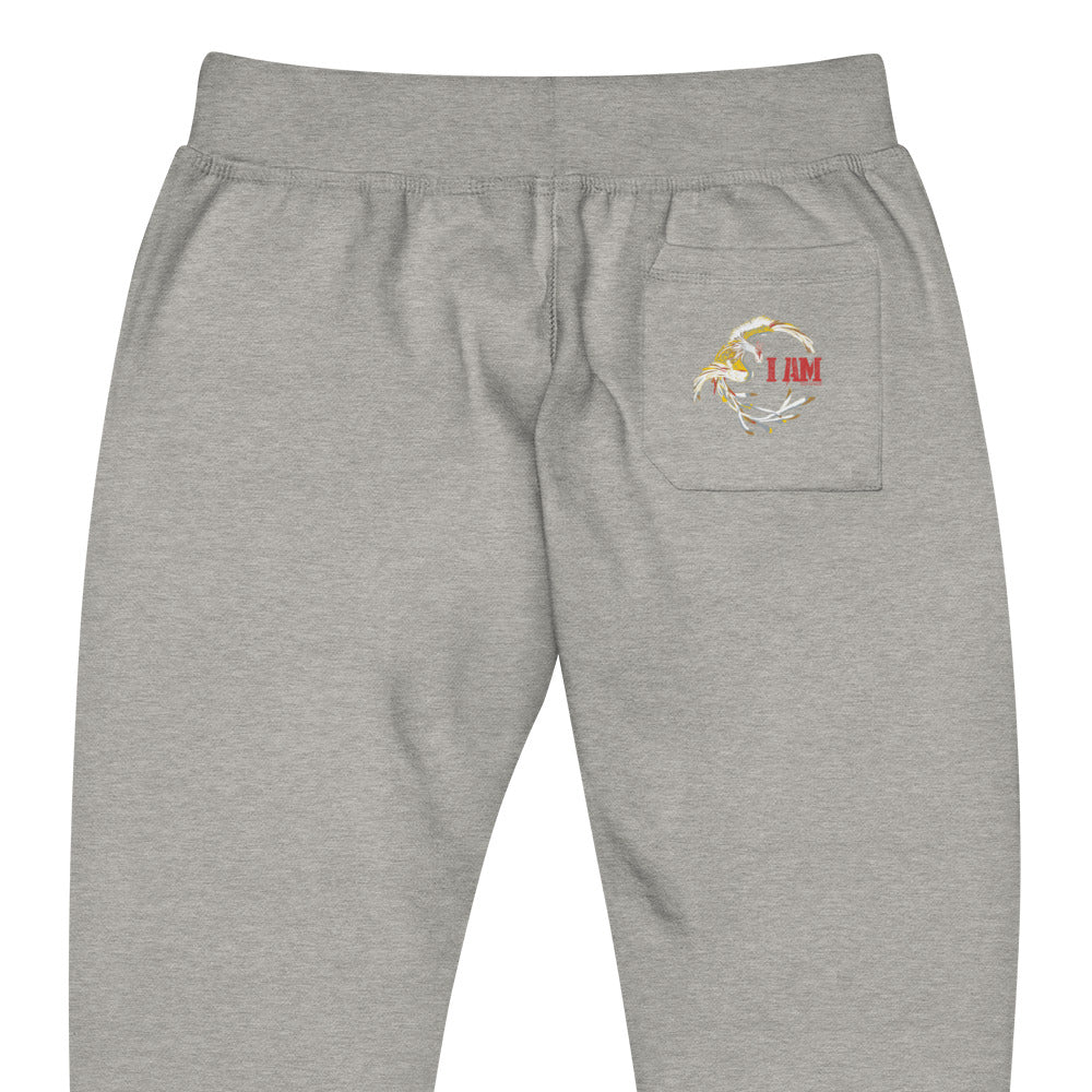 Concrete rose Unisex fleece sweatpants