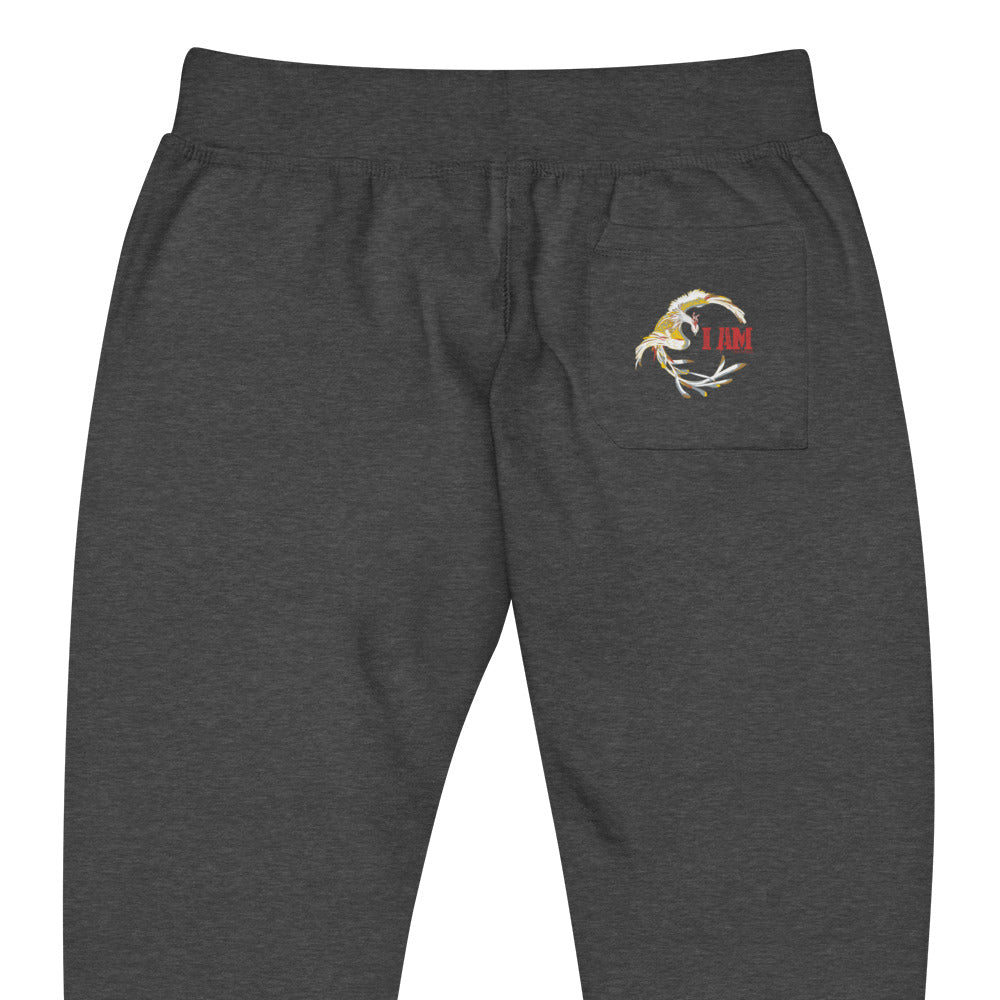 Concrete rose Unisex fleece sweatpants