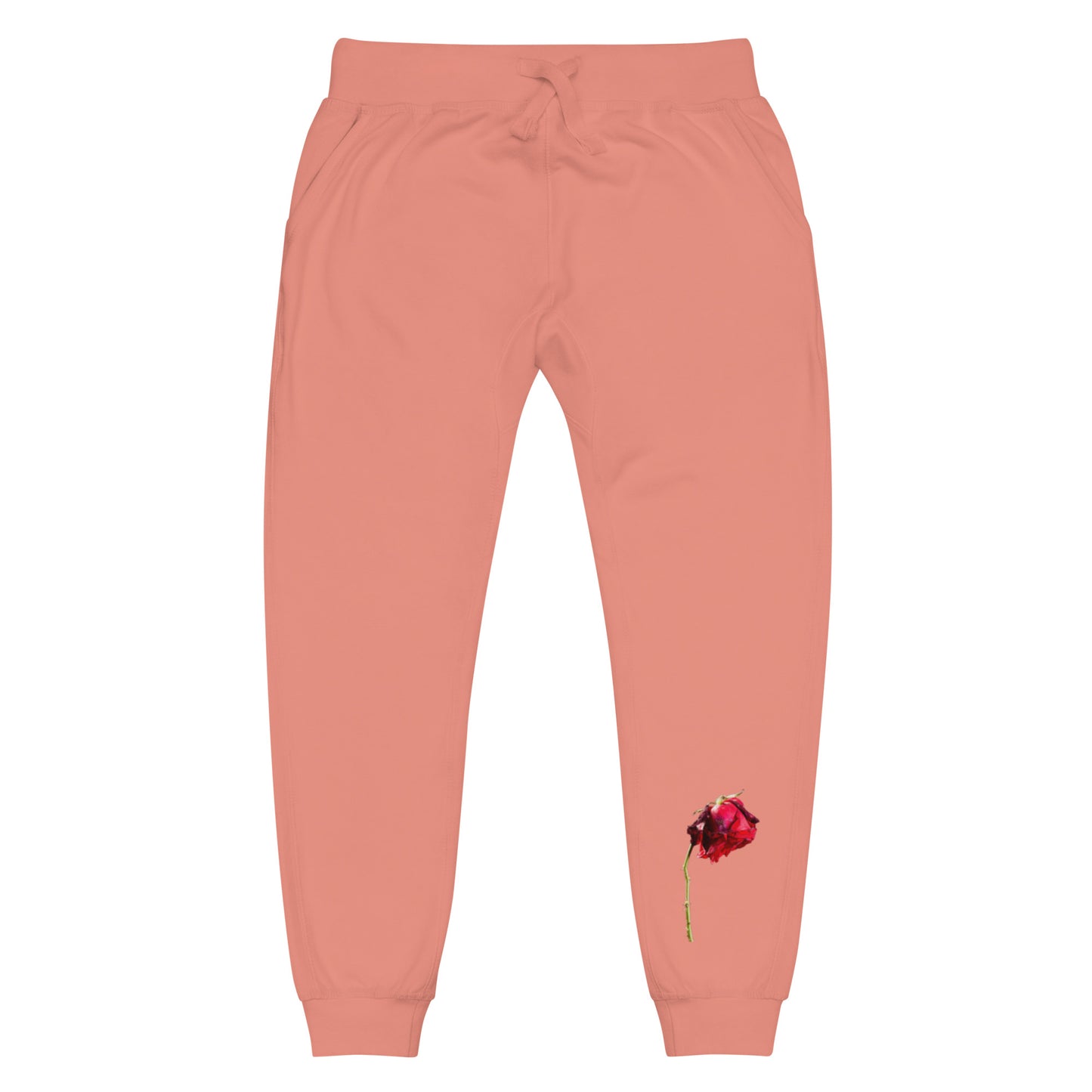 Concrete rose Unisex fleece sweatpants