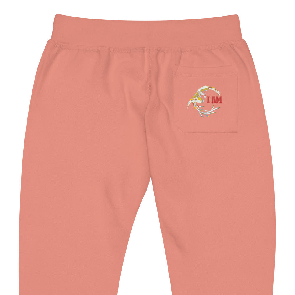 Concrete rose Unisex fleece sweatpants