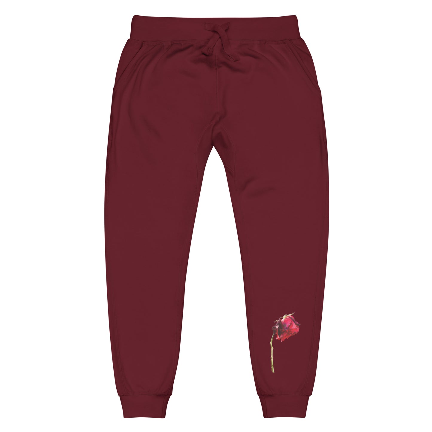 Concrete rose Unisex fleece sweatpants