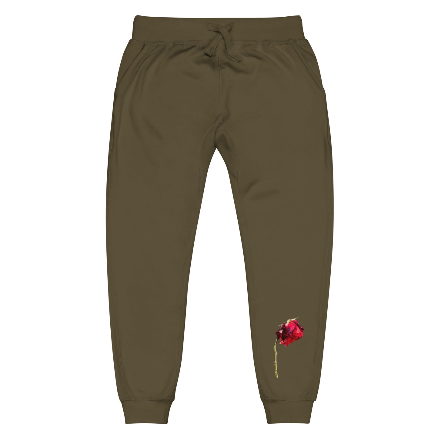 Concrete rose Unisex fleece sweatpants