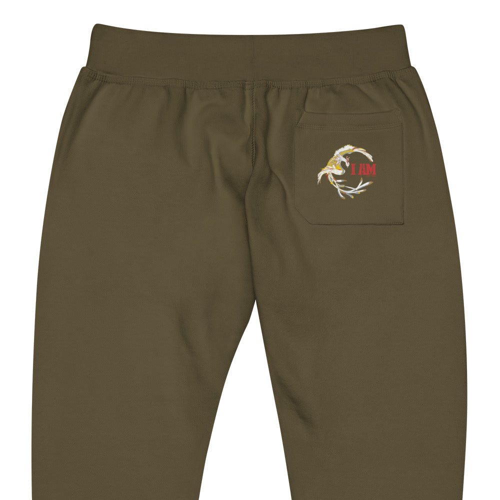 Concrete rose Unisex fleece sweatpants