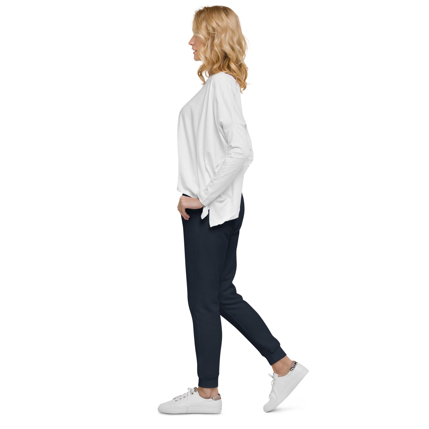Concrete rose Unisex fleece sweatpants