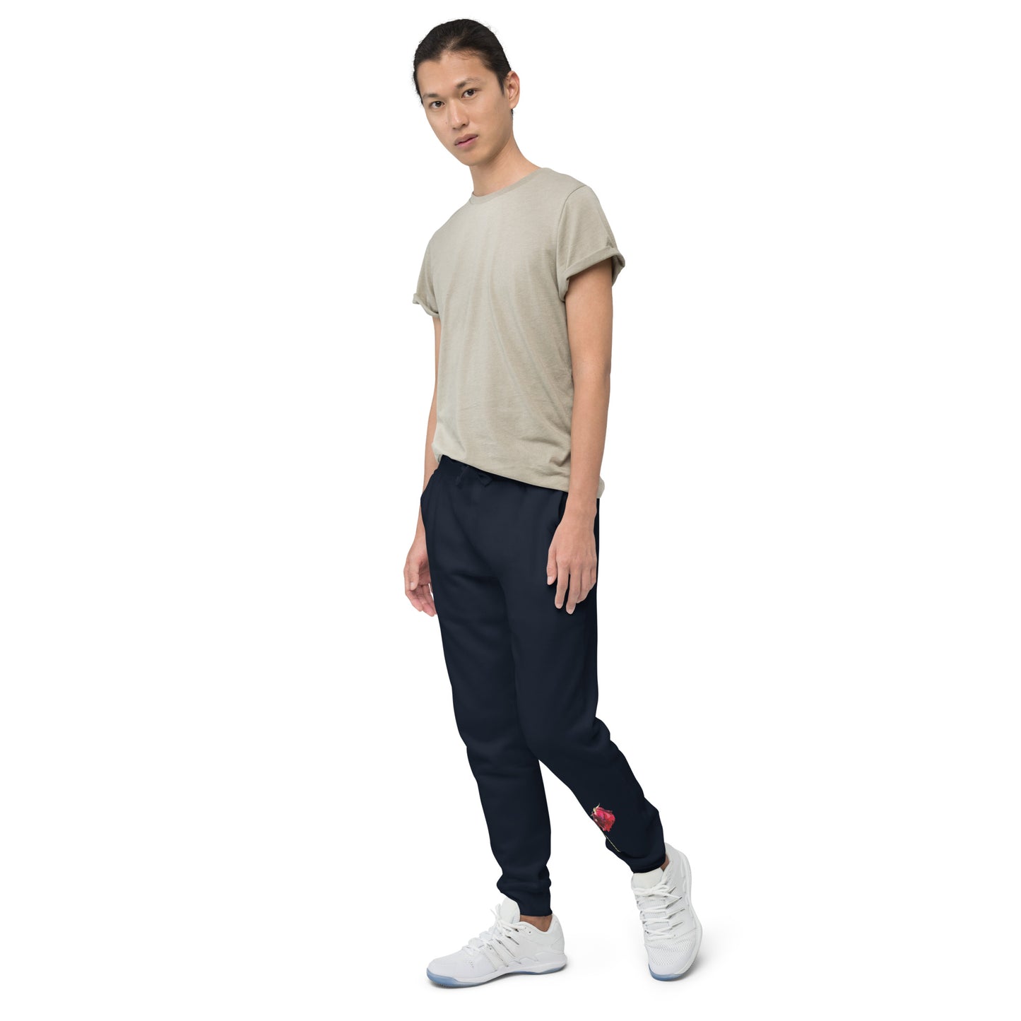 Concrete rose Unisex fleece sweatpants