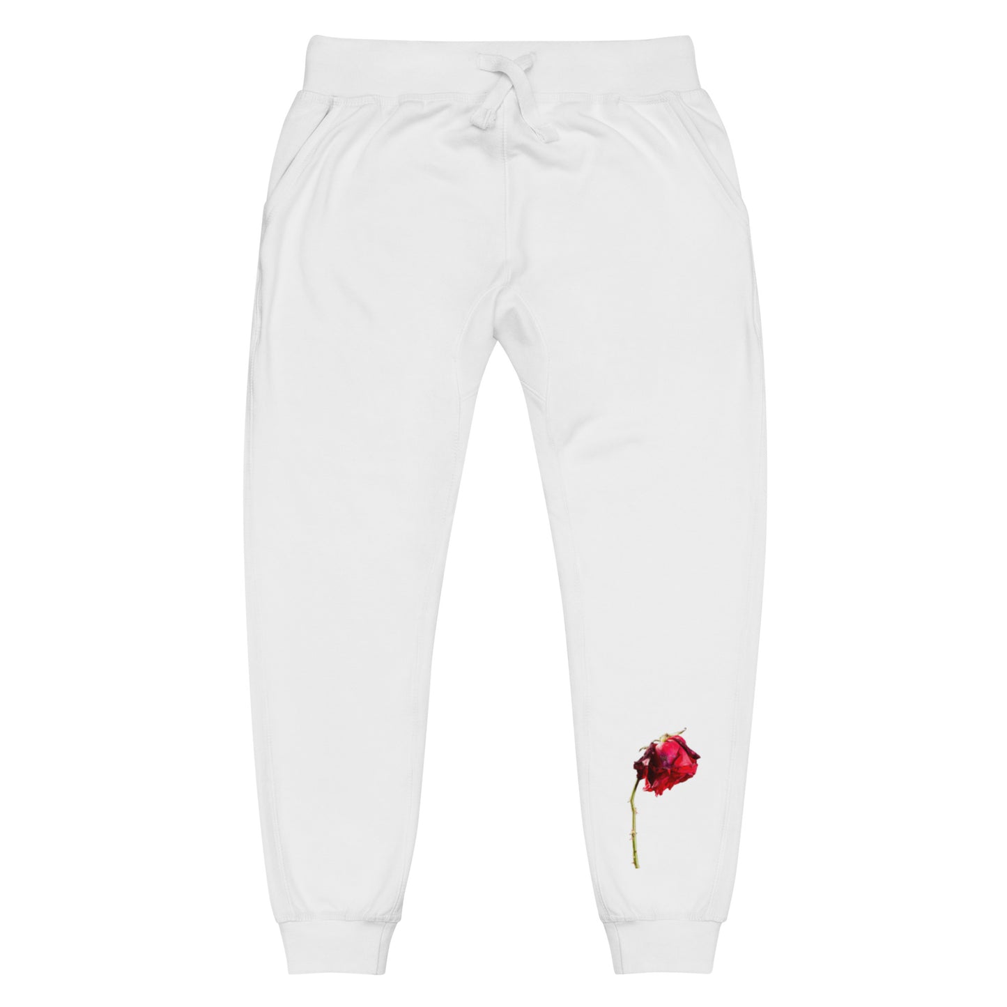 Concrete rose Unisex fleece sweatpants