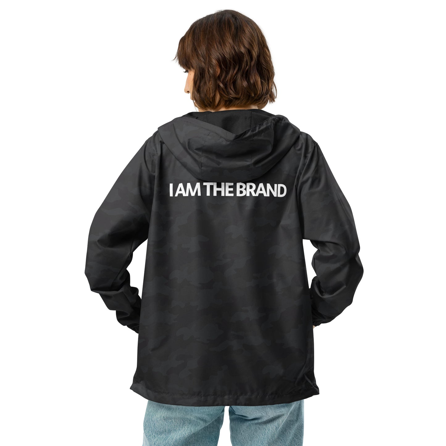 Unisex lightweight zip up windbreaker