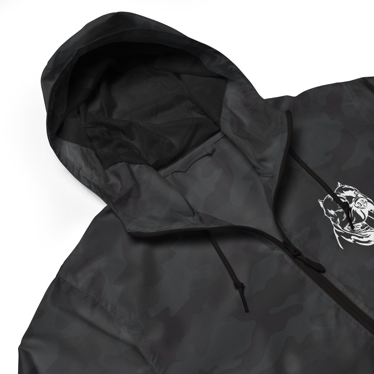 Unisex lightweight zip up windbreaker