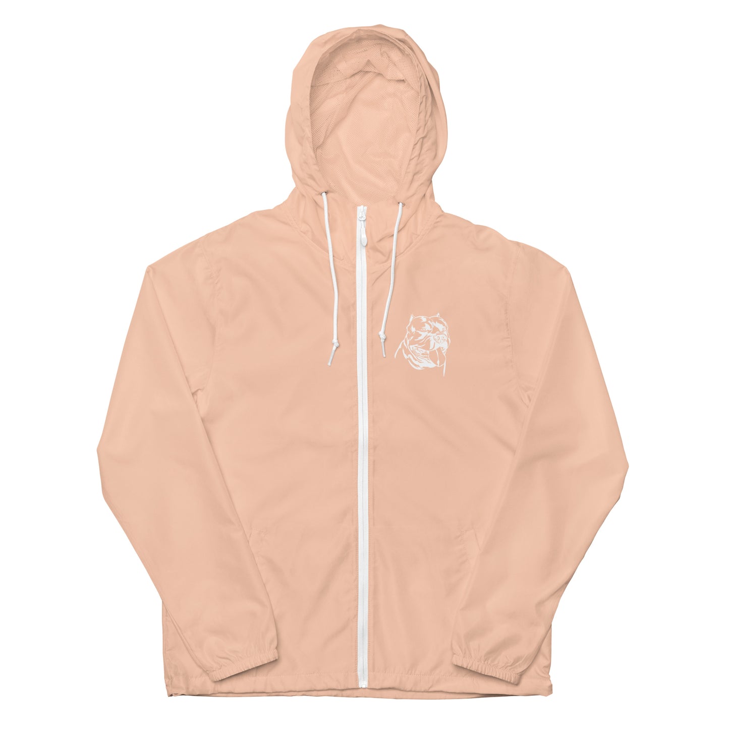 Unisex lightweight zip up windbreaker
